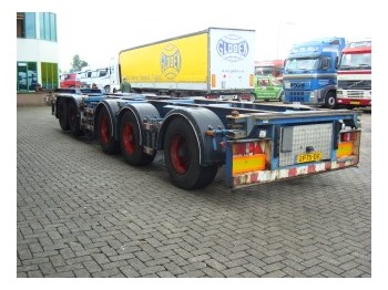 Contar deelbaar chassis/alle aansluitingen - Container transporter/ Swap body semi-trailer