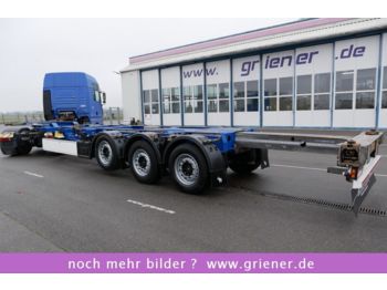 Container transporter/ swap body semi-trailer Schmitz Cargobull SCF 24 20/30/40/45/2x 20 fuss nur 204 km LIFT