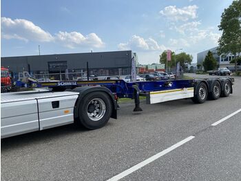 Container transporter/ swap body semi-trailer Schmitz Cargobull SGF*S3 - 3 AS - MULTICHASSIS - DISC BRAKES - LIF