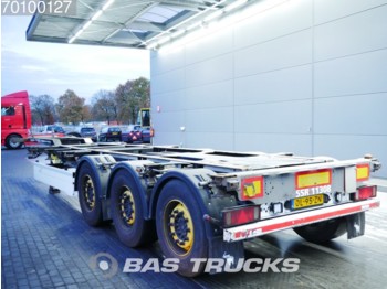 Container transporter/ swap body semi-trailer Schmitz Cargobull SGF*S3 Multi 2x20-1x30-1x40-1x45ft. + High cube 3 axles 2x Ausziehbar Extending-Multifunctional-Chassis.