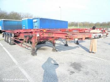 Trouillet MULTIPOSITION CHARIO - Container transporter/ Swap body semi-trailer