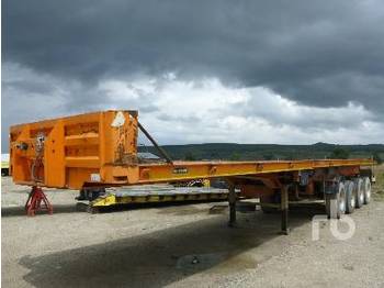 Yalcin Dorse PRECAST BEAM 45 4/Axle Extendable - Container transporter/ Swap body semi-trailer