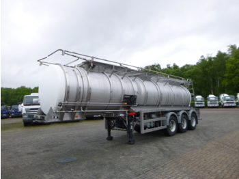 Tanker semi-trailer for transportation of chemicals Crossland Chemical tank inox 22.5 m3 / 1 comp / ADR 08/2019: picture 1
