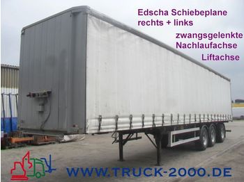 ACKERMANN 3 Achs EdschaPlaneL+R Staplerhalterung Lenkachse - Curtainsider semi-trailer