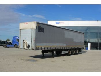 Curtainsider semi-trailer Fliegl SDS 350, LIFTING AXLE, SAF