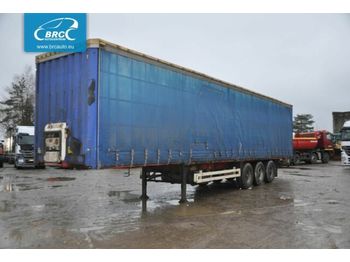 Curtainsider semi-trailer KRONE SDP 27