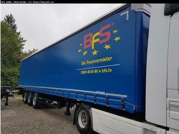 Curtainsider semi-trailer Kögel Sattelauflieger Standard Kögel Liftachse