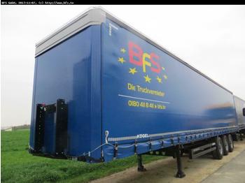 Curtainsider semi-trailer Kögel Sattelauflieger Standard Kögel Liftachse