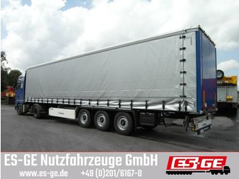 Curtainsider semi-trailer Krone 3-Achs-Auflieger mit Schiebeverdeck