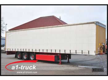Curtainsider semi-trailer Krone SD, Code XL, Liftachse, Scheibenbremse, HU 01/20