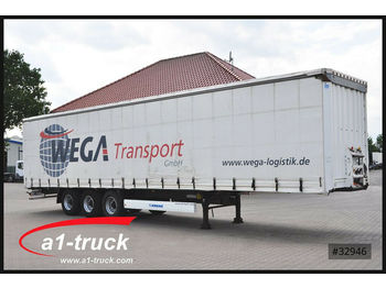 Curtainsider semi-trailer Krone SD Tautliner, Liftachse,