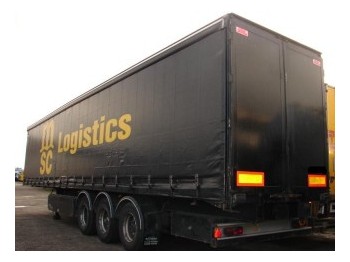 SDC SCHUIFZEIL / VAST DAK 3-AS - Curtainsider semi-trailer