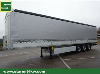 Curtainsider semi-trailer Schmitz Cargobull Bordwandtautliner,Liftachse, XL-Zert., Palka