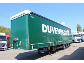 Semi-trailer curtainsider semi-trailer Schmitz Cargobull SCS 24/L LOWDECK , LIFTING AXLE, MULTILOCK