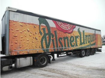 Curtainsider semi-trailer Schwarzmüller SPA 3/E, LIFT ACHSE, BPW
