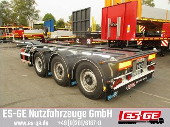 Container transporter/ Swap body semi-trailer D-TEC 3-Achs-Containerchassis - MULTI: picture 1