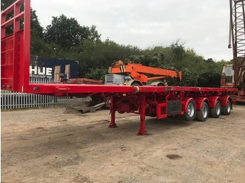  Cometto 4 axle triple extendable - Dropside/ Flatbed semi-trailer