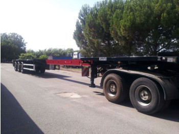 Cometto SA3LASP/22 - Dropside/ Flatbed semi-trailer
