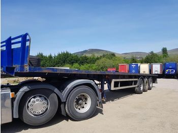 Dropside/ flatbed semi-trailer FRUEHAUF Flat Trailer