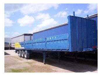 LECI TRAILER TIR LONA - Dropside/ Flatbed semi-trailer