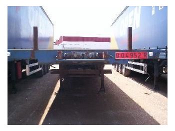 LECI TRAILER TIR LONA - Dropside/ Flatbed semi-trailer