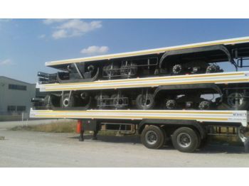 LIDER تيادر سطحات مقطورات مسطحة مواصفات اوربية موديل 2017 - Dropside/ Flatbed semi-trailer