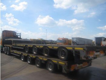  Nooteboom 4 as uitschuifbaar - Dropside/ Flatbed semi-trailer