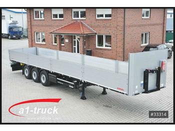 Dropside semi-trailer Kögel SF24P Baustoff, Bordwand, Lift, Code XL
