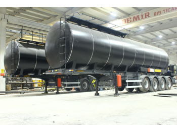 New Tanker semi-trailer for transportation of bitumen EMIRSAN Brand New Asphalt Tanker with Heating System: picture 1