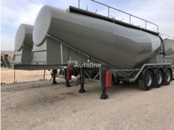New Tanker semi-trailer for transportation of cement EMIRSAN Cement Tanker from Factory, 3 Pcs, 30 m3 Ready for Shipment: picture 1