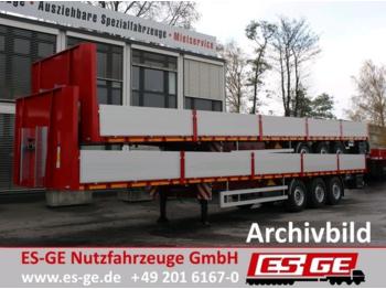 New Dropside/ Flatbed semi-trailer ES-GE 3-Achs-Sattelanhänger - Bordwände: picture 1