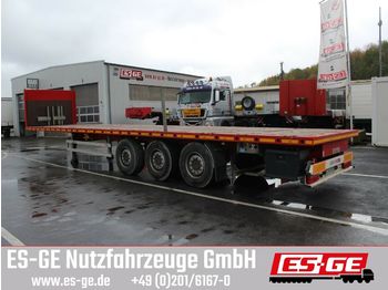Dropside/ Flatbed semi-trailer ES-GE 3-Achs-Sattelauflieger: picture 1