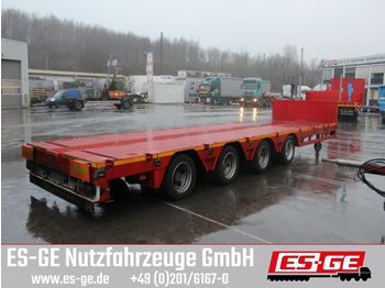 Low loader semi-trailer ES-GE 4-Achs-Satteltieflader - teleskopbierbar: picture 1
