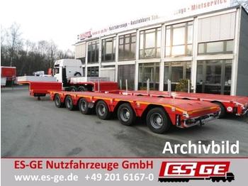 New Low loader semi-trailer ES-GE 6-Achs-Satteltieflader - teleskopierbar: picture 1