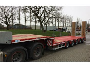 New Low loader semi-trailer Faymonville 5 Achs. tieflader mit rampen: picture 1