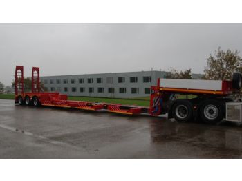 Low loader semi-trailer Faymonville Forstmaschinen tiefbett: picture 1