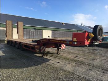 Low loader semi-trailer Faymonville Mutimax tieflader 4 Achser: picture 1