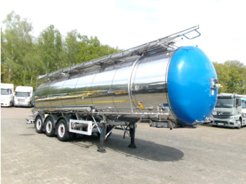 Feldbinder Chemical (non ADR) tank inox 34 m3 / 1 comp - Tanker semi-trailer: picture 2