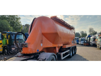 Tanker semi-trailer for transportation of silos Feldbinder EUT 35.3, deutsches Silo, einsatzbereit: picture 1