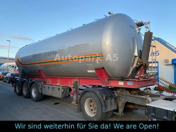 Tanker semi-trailer for transportation of silos Feldbinder KIP 45.3 45.000 Ltr Silo Lebensmittel: picture 1