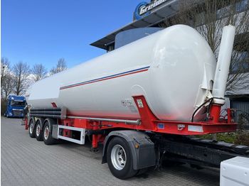 Tanker semi-trailer for transportation of silos Feldbinder KIP 60.3, Leichtmetallfelgen: picture 1