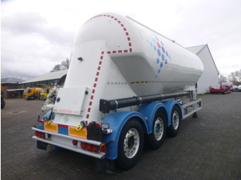 Tanker semi-trailer for transportation of flour Feldbinder Powder tank alu 36 m3 / 1 comp: picture 4