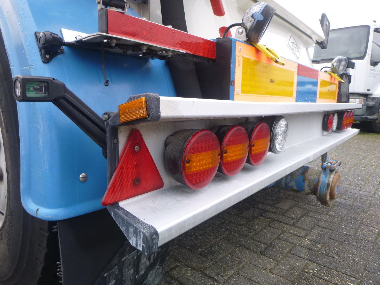 Tanker semi-trailer for transportation of flour Feldbinder Powder tank alu 36 m3 / 1 comp: picture 18