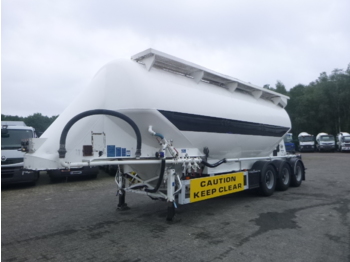 Tanker semi-trailer for transportation of flour Feldbinder Powder tank alu 40 m3 / 1 comp: picture 1