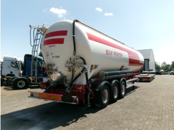 Tanker semi-trailer for transportation of flour Feldbinder Powder tank alu 60 m3 (tipping): picture 4