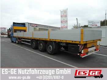 Flatbed semi-trailer ES-GE 3-Achs-Sattelanhänger - Bordwände - CV