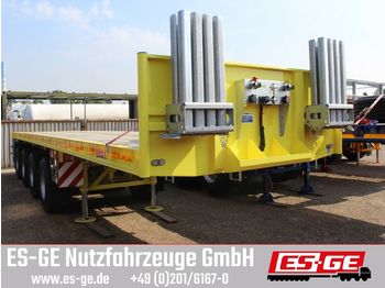 Flatbed semi-trailer ES-GE 4-Achs-Ballastauflieger