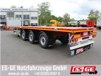 Flatbed semi-trailer Faymonville 3-Achs-Sattelanhänger - 2 x hydro-mech. gelenkt
