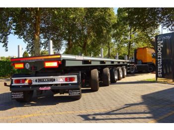 Flatbed semi-trailer Nooteboom OVB-102-06 90 Tonnen Ballast Auflieger