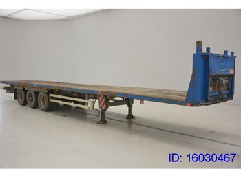 Flatbed semi-trailer Pacton Flat - air ride suspension
